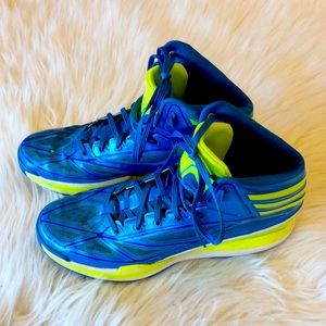 Adidas High Top Basketball Shoes Mens 10 Excellent